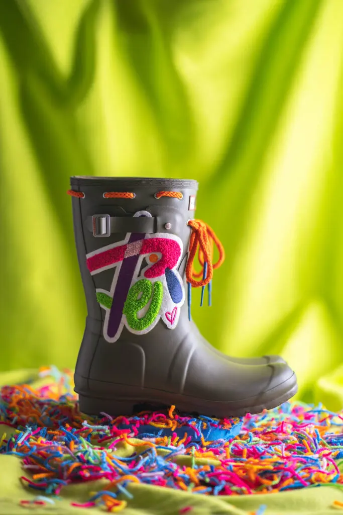 Hunter Boots x Sam Lao's limited-edition boots will release on April 6, 2023. 