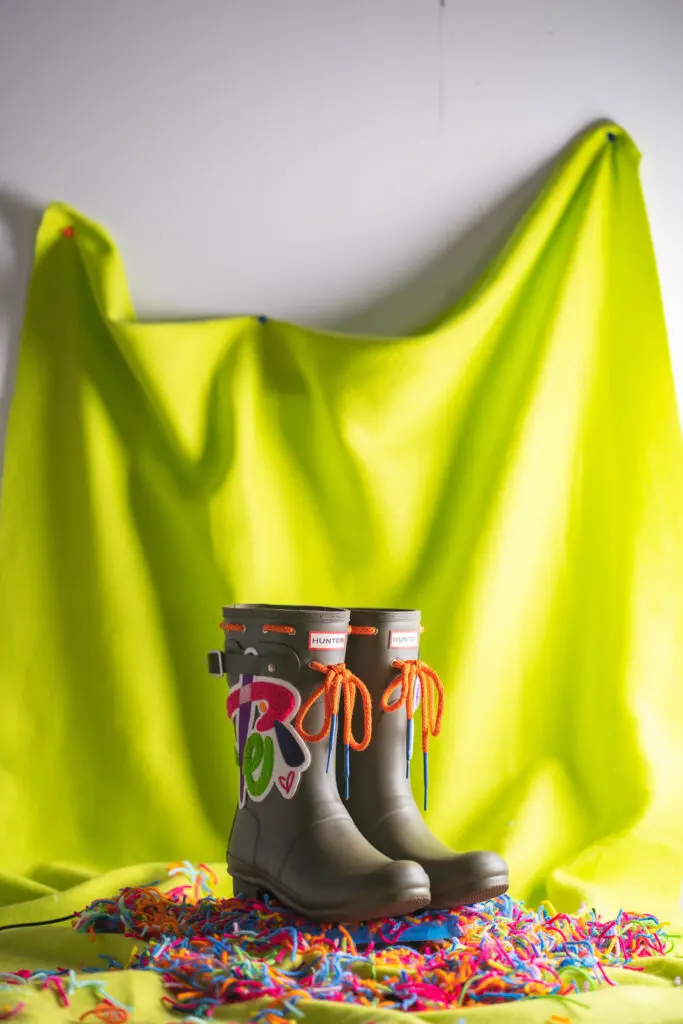 Hunter Boots x Sam Lao's limited-edition boots will release on April 6, 2023. 