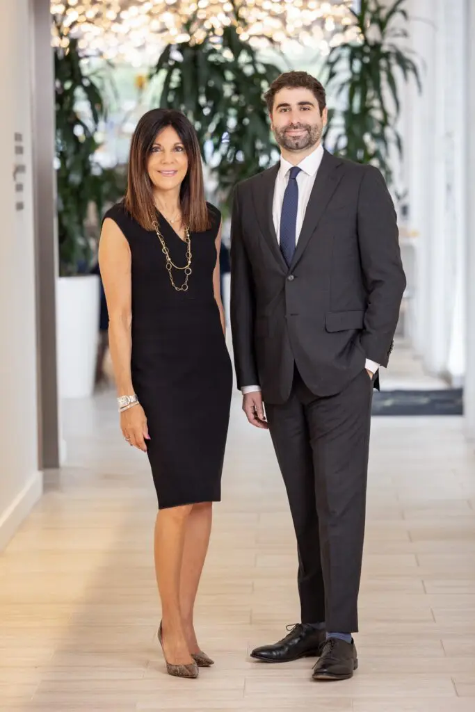 Carla Calabrese and Lee Budner.