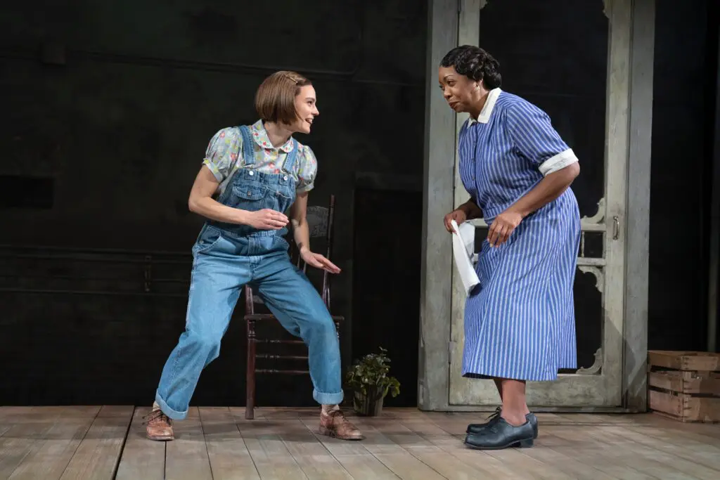 The character of Calpurnia (Jacqueline Williams) becomes a pragmatic, but loving voice in the Finch household.  (Photo by Julieta Cervantes)