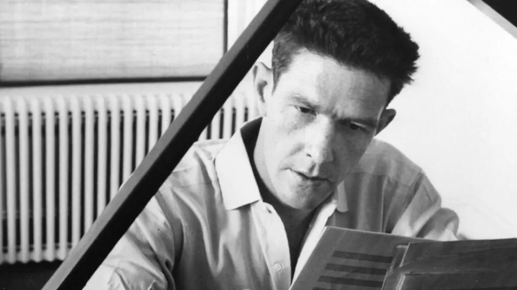A still from director Allan Miller's documentary on John Cage, "I Have Nothing to Say and I Am Saying It" (1990). (Courtesy Allan Miller and Kanopy)
