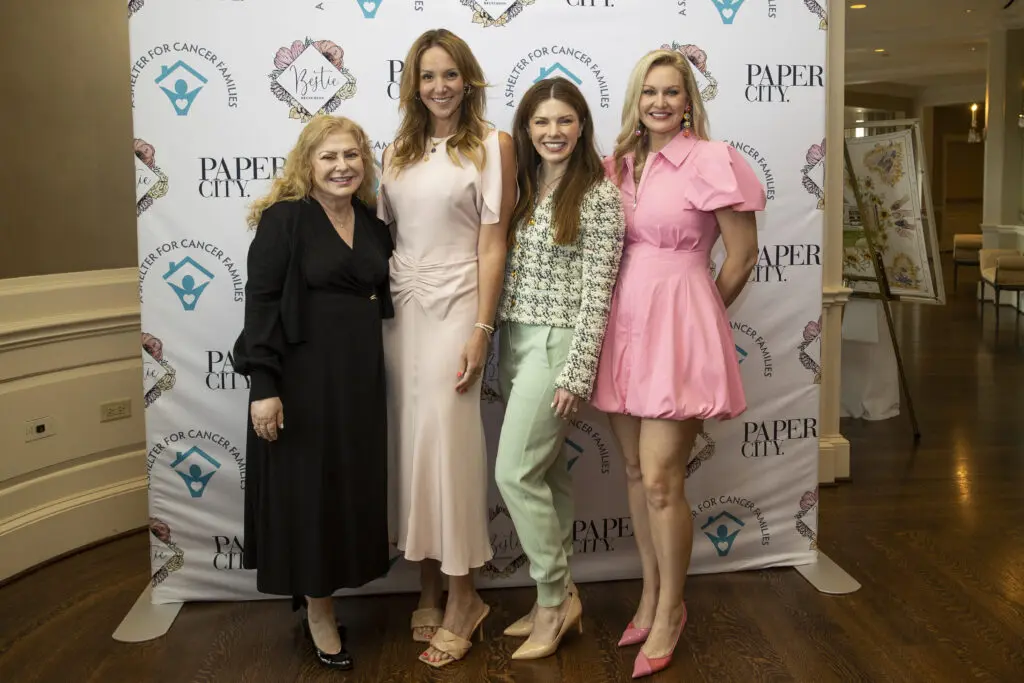 Nancy Hamilton, Allison O’Neill, Dr. Kristy Hamilton, Ashley Beecher at A Shelter for Cancer Families (ASCF) Bestie Brunch (Photo by Meliezza Walker Photography)