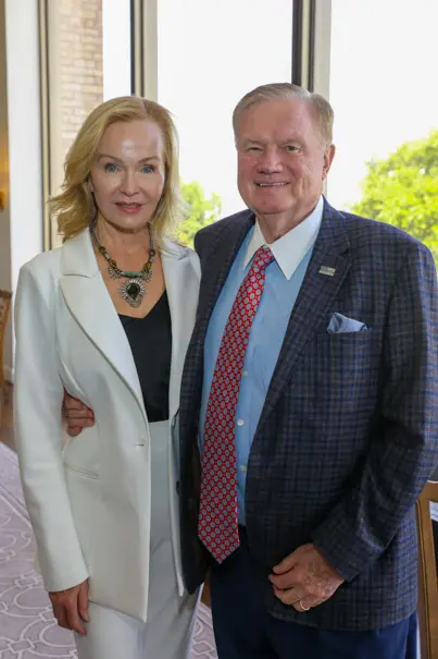 Alice & Keith Mosing at the Men of Distinction awards luncheon. (Photo by Priscilla Dickson)