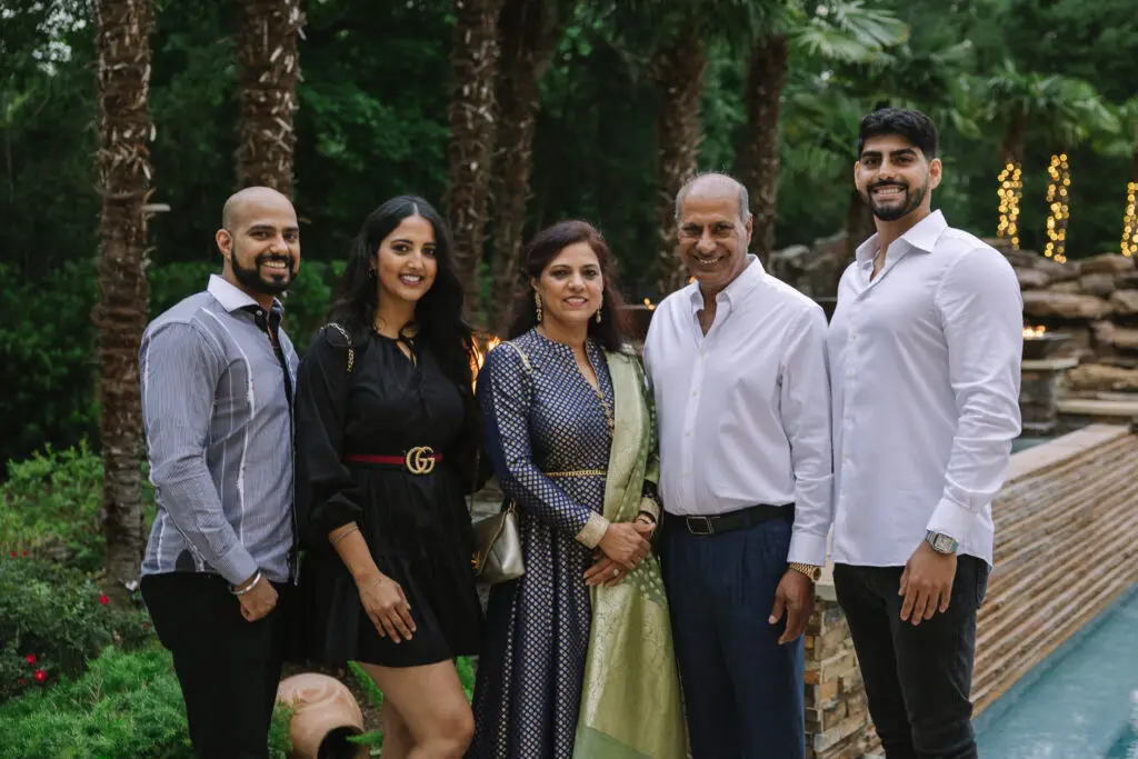 Surpreet, Nav, Lily, Surinder and Preet Singh bring family power to the cause.