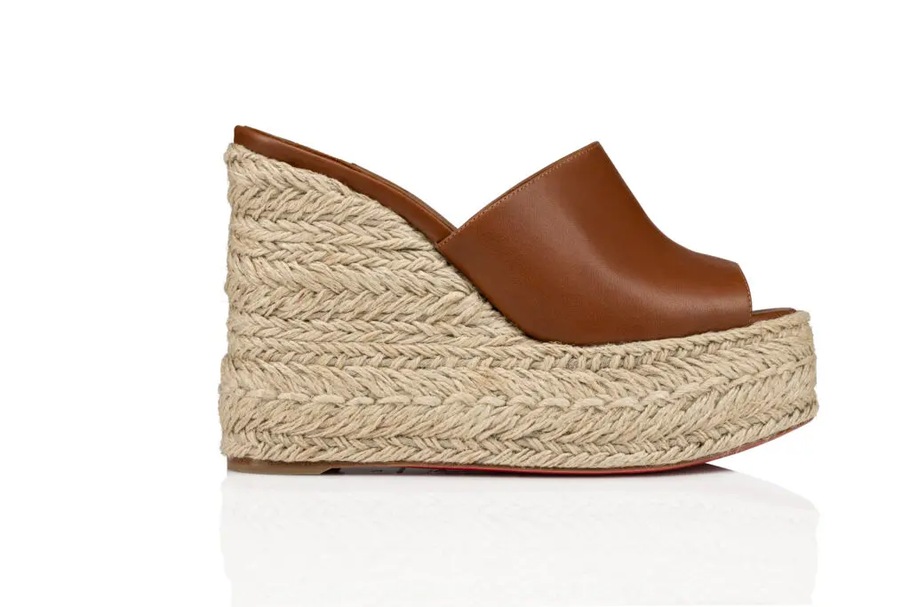 Arielle Zeppa 130mm Sandal, Christian Louboutin