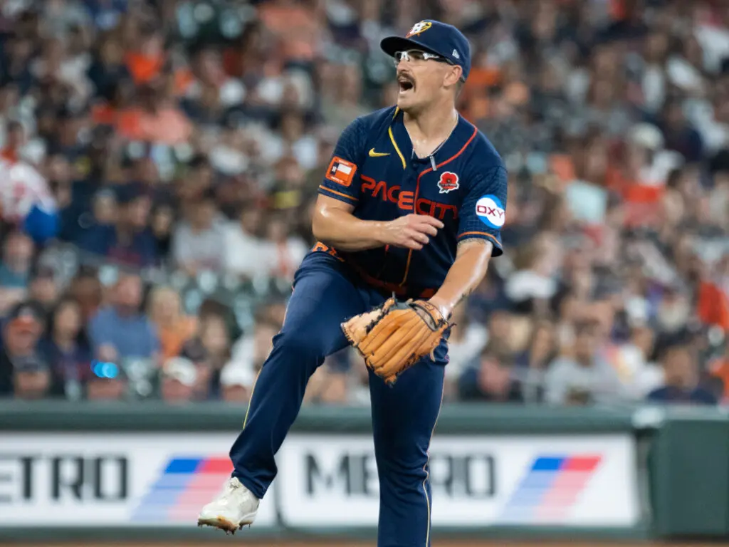 J.P. France has shown some strikeout stuff. (Photo by F. Carter Smith)