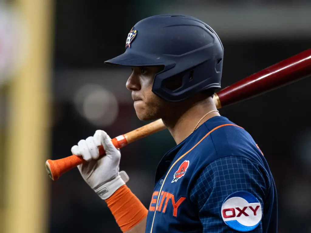 Houston Astros shortstop Jeremy Pena is often a study in determination. (Photo by F. Carter Smith)
