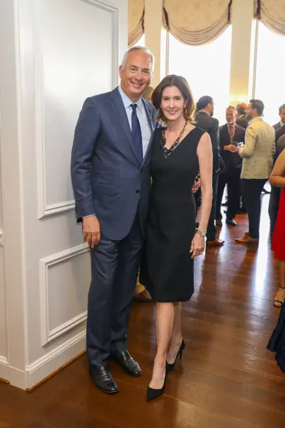 Bobby & Phoebe Tudor at the Men of Distinction awards luncheon. (Photo by Priscilla Dickson)
