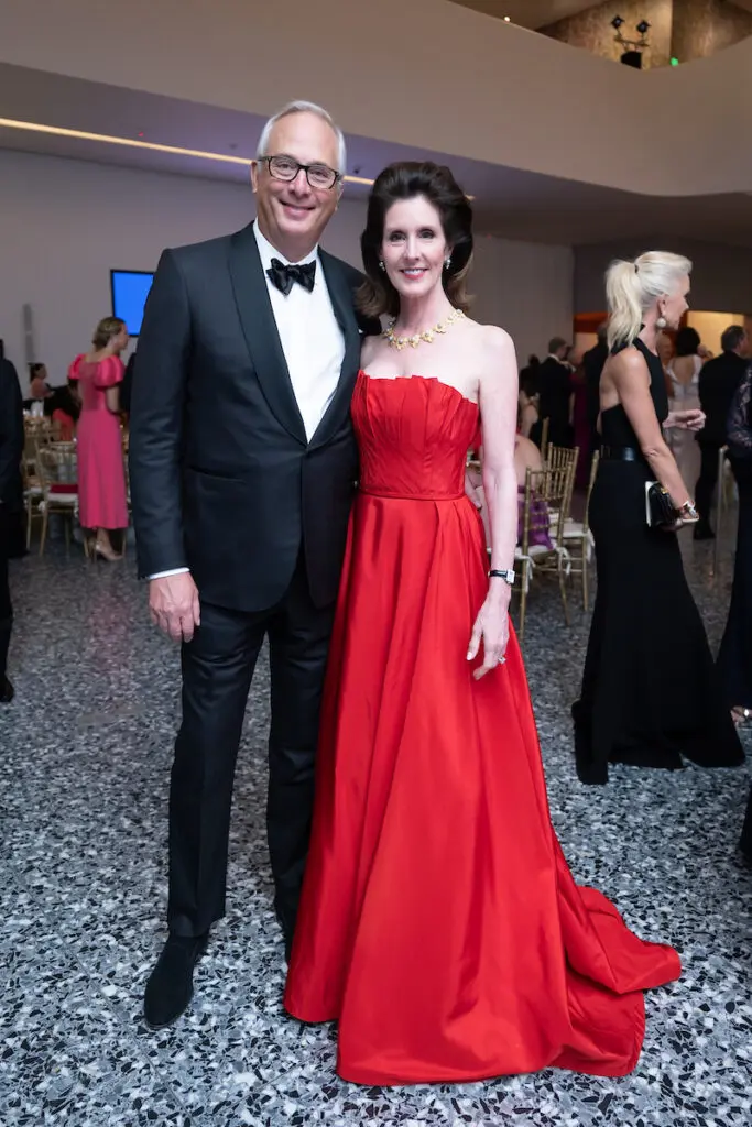 Bobby & Phoebe Tudor at the Queen Sofia Spanish Institute awards evening at the Museum of Fine Arts, Houston. (Photo by Daniel Ortiz)