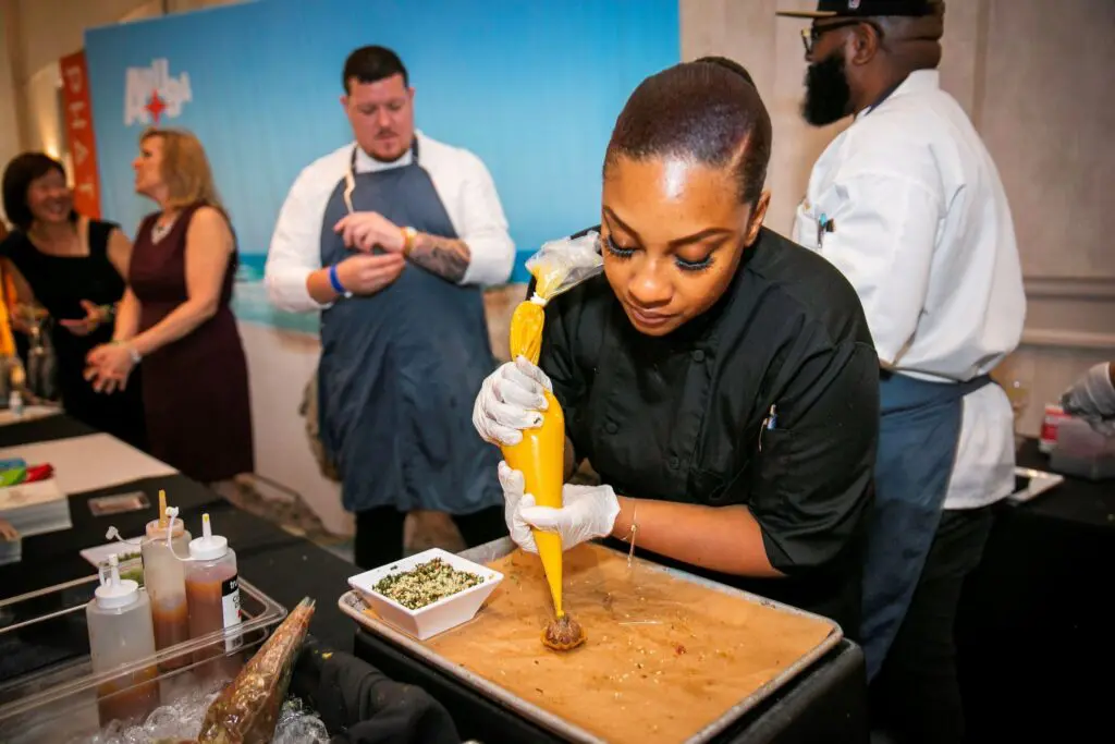 Watch expert chefs in action at The Wine Rendezvous Grand Tasting & Chef Showcase. Tickets cost $150.