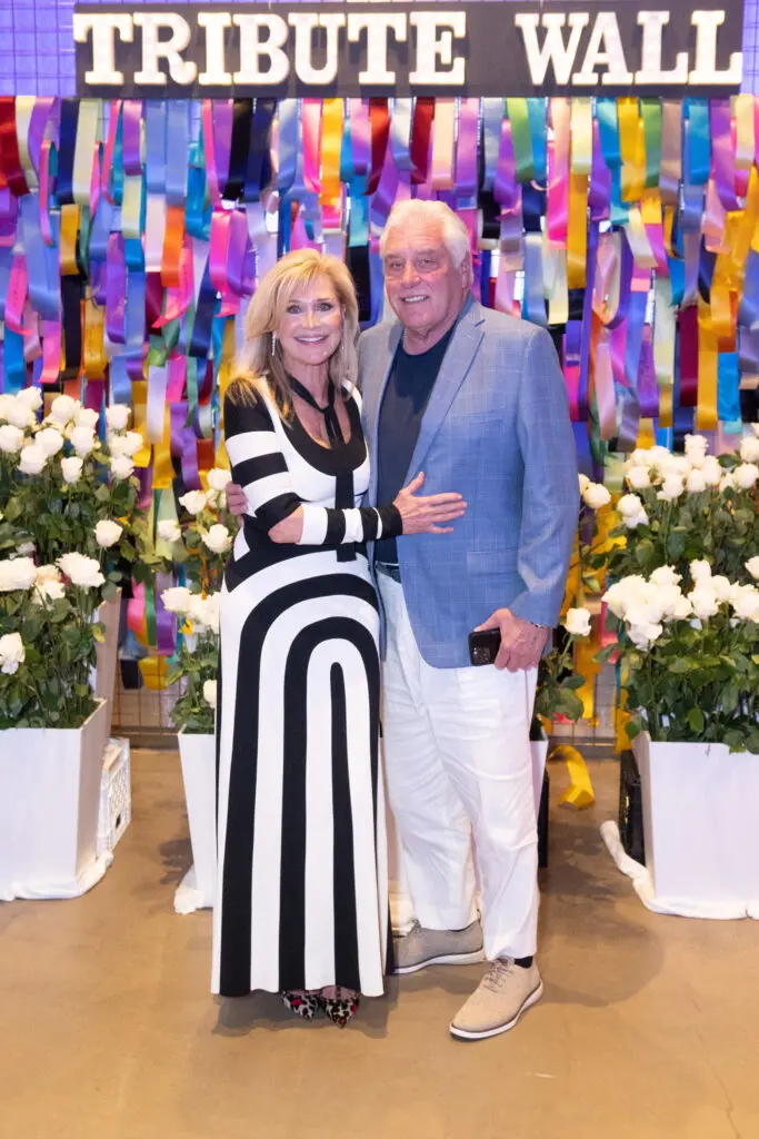 Victory president Joni Ballis & John Ballis  at the inaugural Victory Rally Ball (Photo by Wilson Parish)