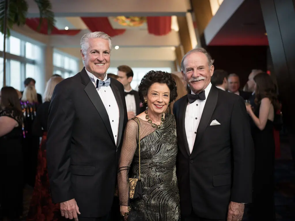 David Harvey, Kathy & Marty Goossen at the University of St. Thomas annual gala (Photo by Daniel Ortiz)