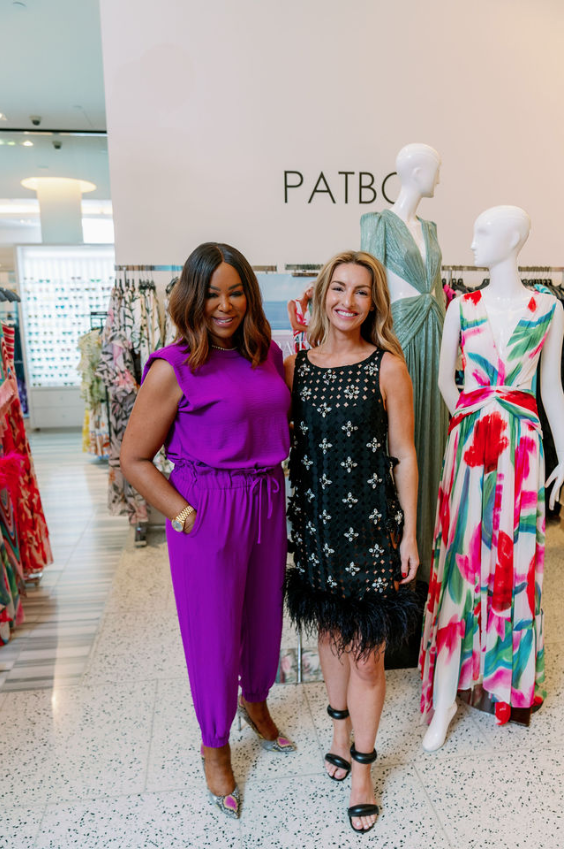 Deborah Duncan, Ashley Rahman at the Nancy Owens Breast Cancer Foundation 'Fashion for the Cure' event at Tootsies (Photo by TK Images)