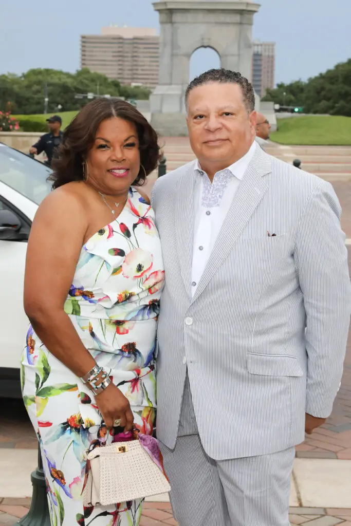 Demetra C. & Frank Jones at the Hermann Park Conservancy's Evening in the Park. (Photo by Priscilla Dickson)