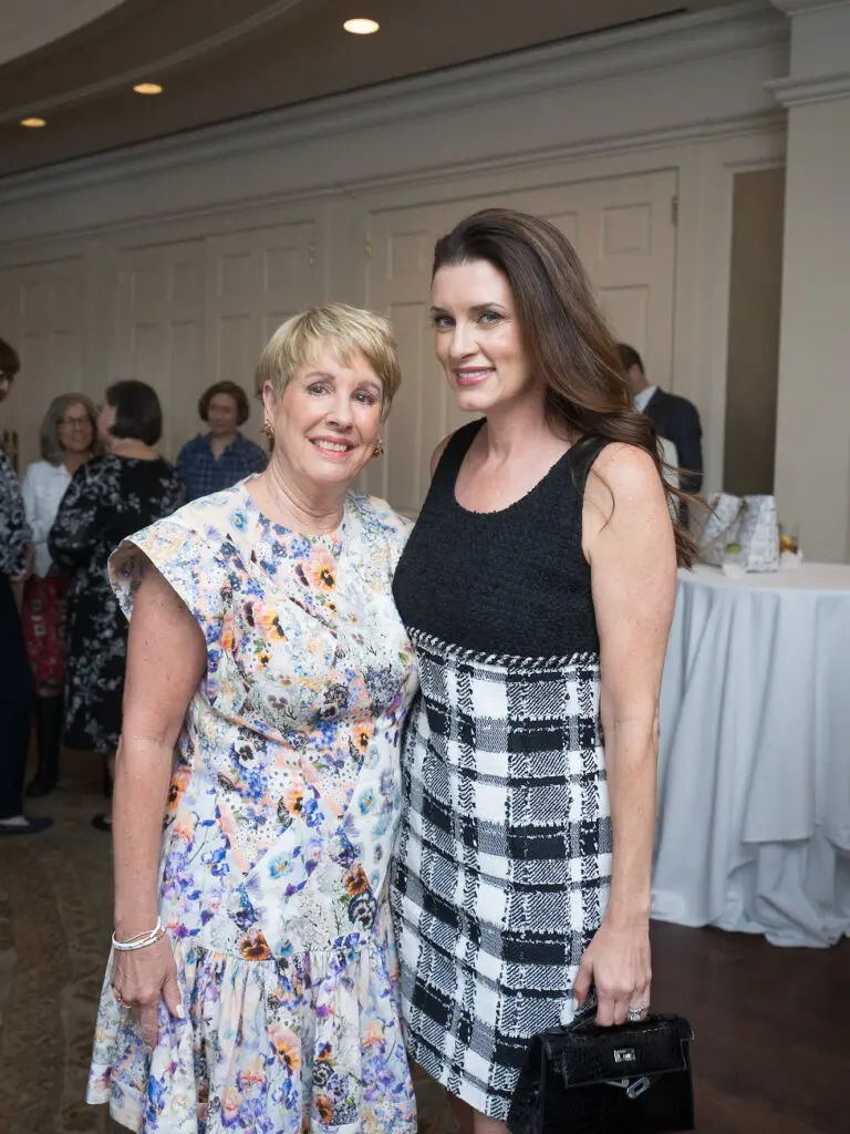 Donna Lewis, Jordan  Seff at the CanCare luncheon (Photo by Daniel Ortiz)