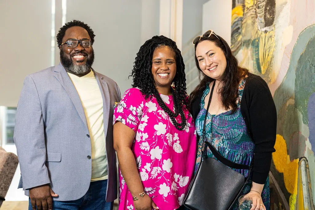 Dr. William Garner, Judy Garner, Lisa Moore (Photo by Kathy Tran)