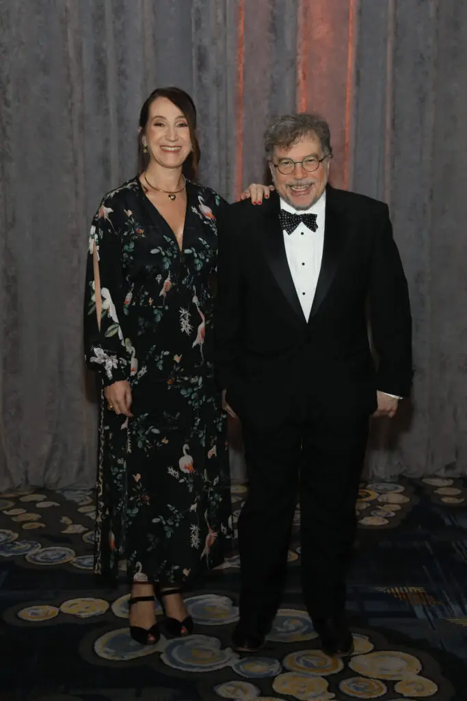 Holocaust Museum Houston Moral Courage Award honorees Dr. Maria Elena Bottazzi and Dr. Peter Hotez (Photo by Priscilla Dickson)