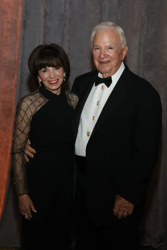 Holocaust Museum Houston board chair Barbara J. Herz & Buddy Herz at the Moral Courage Award Dinner (Photo by Priscilla Dickson)