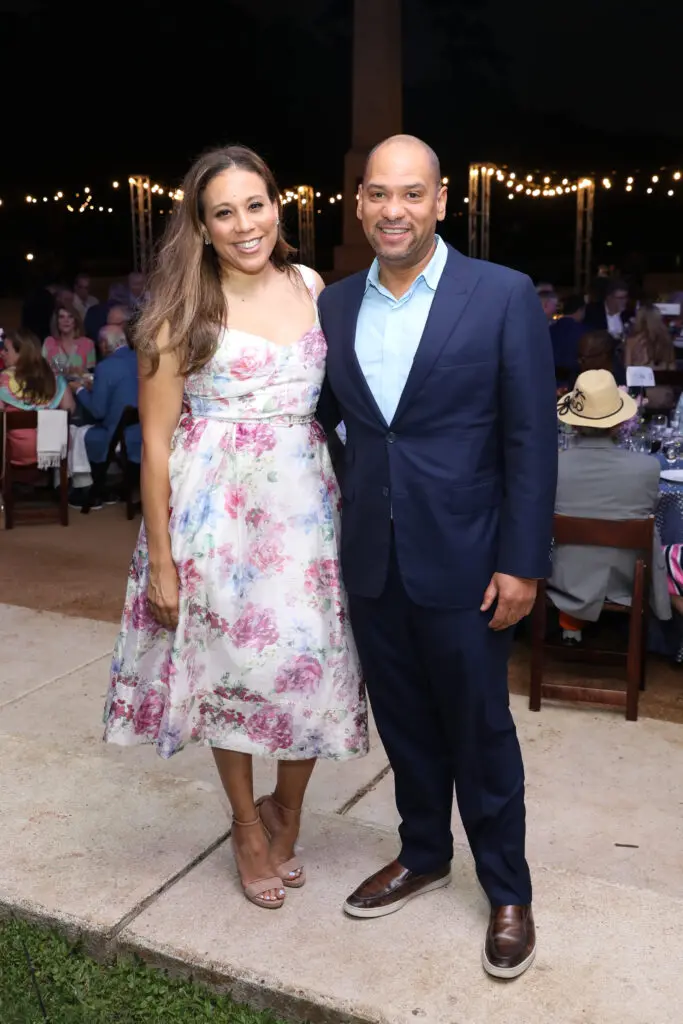 Heidi & Marcus Smith at the Hermann Park Conservancy's Evening in the Park. (Photo by Priscilla Dickson)