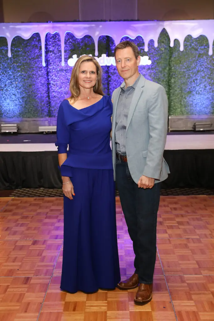 Honorees Traci & Derrick Jensen at the Child Advocates dinner. (Photo by Priscilla Dickson)