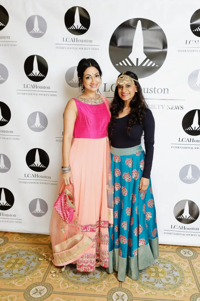 Rashi Vats, Pooja Lodhia at the International Mothers Day 10th anniversary celebration (Photo by Quy Tran)