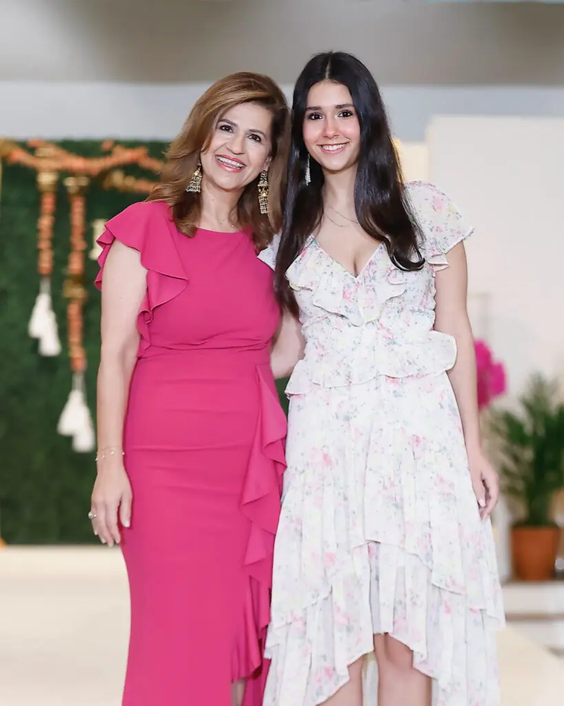 Mehrnaz Gill, Sarah Gill at the International Mothers Day 10th anniversary celebration (Photo by Quy Tran)