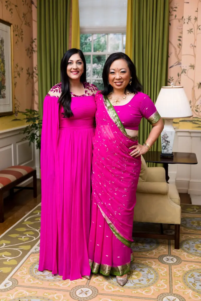 Sippi Khurana, Miya Shay at the International Mothers Day 10th anniversary celebration (Photo by Quy Tran)