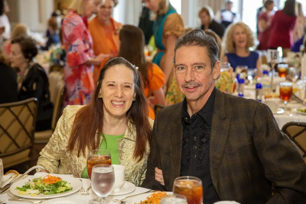 Catherine D. Anspon & John Mason Walker at Houston Center for Contemporary Craft Spring Luncheon (Photo by Jenny Antill Clifton)