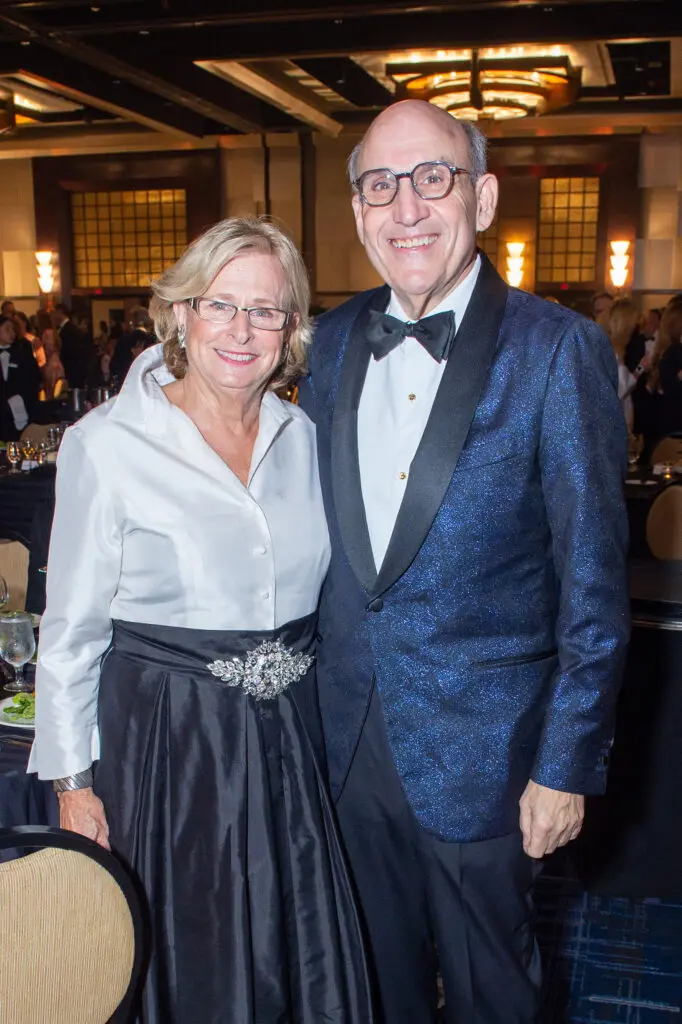 Joy & Benjamin Warren at the Holocaust Museum Houston Lyndon Baines Johnson Moral Courage Award Dinner (Photo by Jacob Power)