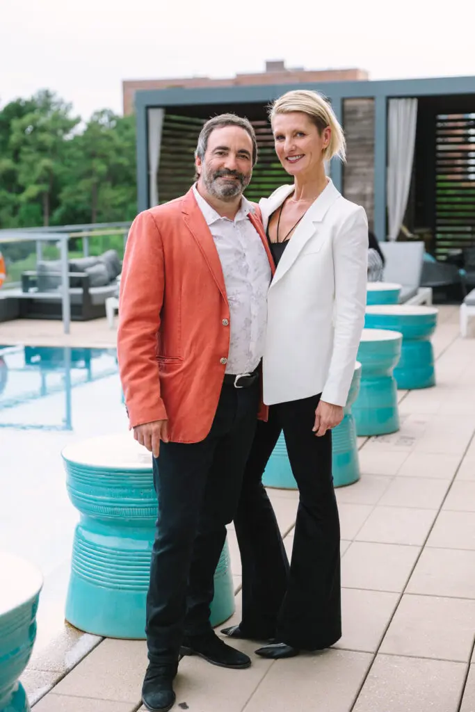 Jim & Zuzana Kastleman at the launch party for PaperCity The Woodlands  (Photo by Johnny Than)