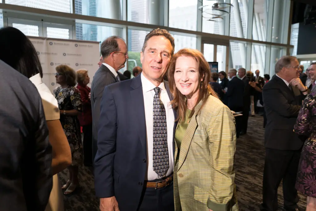 John & Amy Chronis at the Barbara Bush Houston Literacy Foundation’s A Celebration of Reading, at the Hobby Center for the Performing Arts. (Photo by Daniel Ortiz)