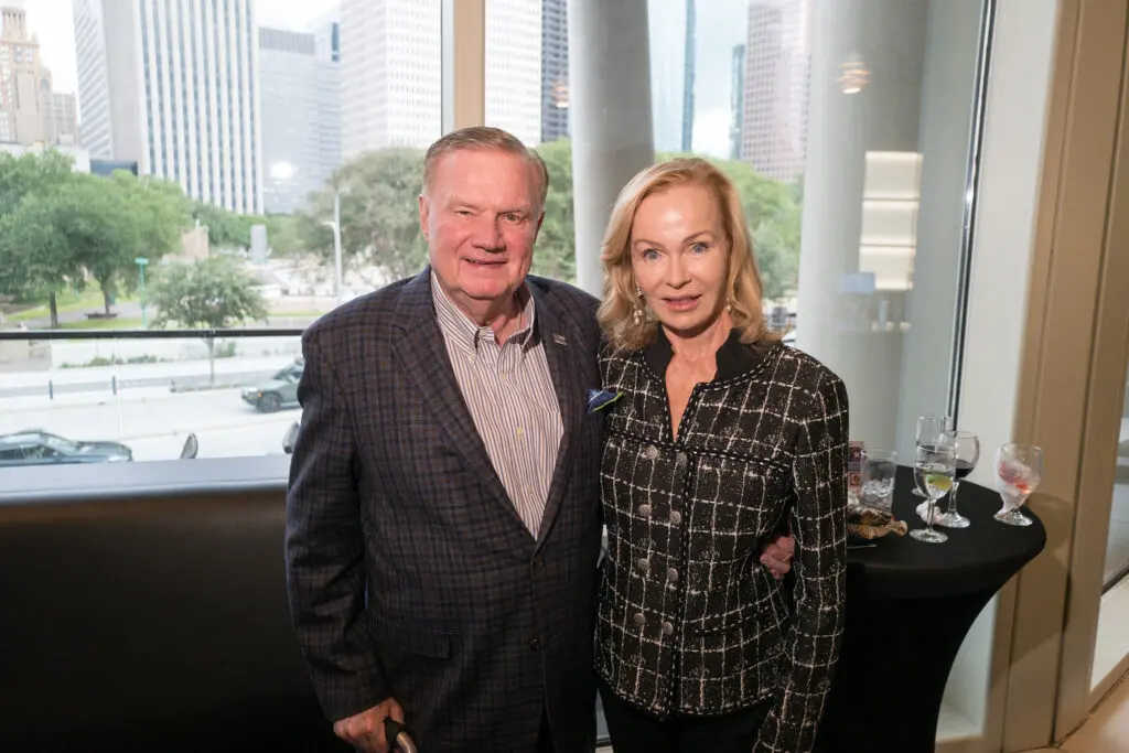 Keith & Alice Mosing at the Barbara Bush Houston Literacy Foundation’s A Celebration of Reading, at the Hobby Center for the Performing Arts. (Photo by Daniel Ortiz)