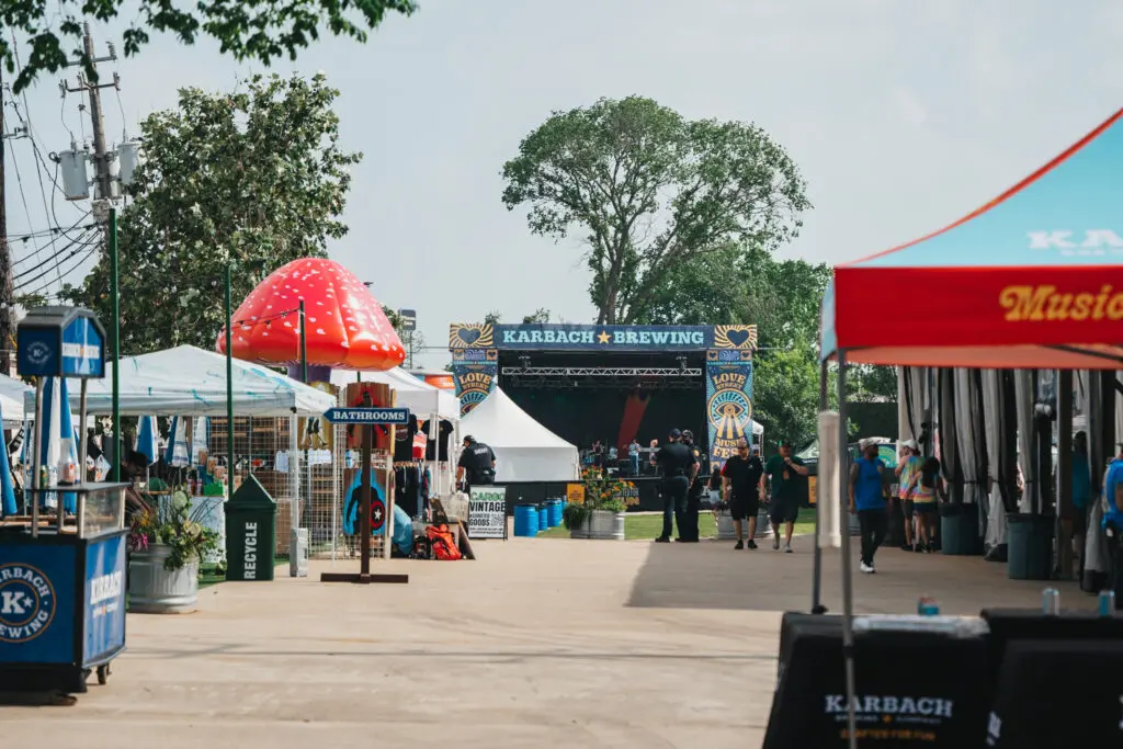 Karbach Brewing Company presented Love Street Music Fest. (Photo by Josh Olalde)