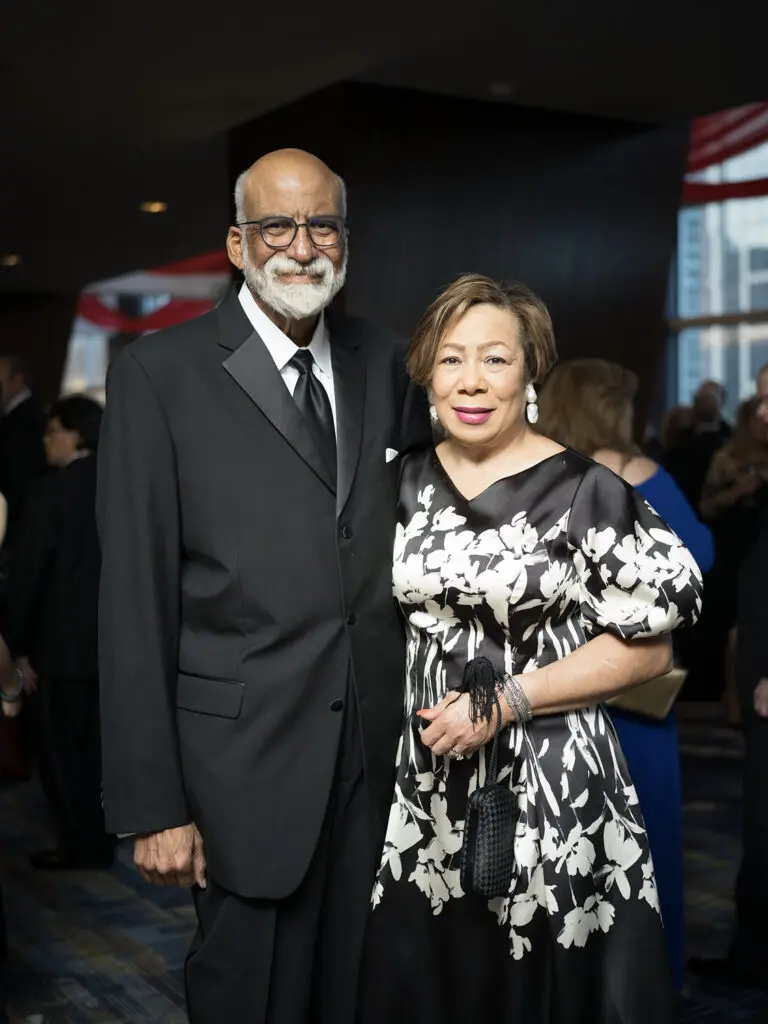 Larry & Regina Payne at the University of St. Thomas annual gala (Photo by Daniel Ortiz)