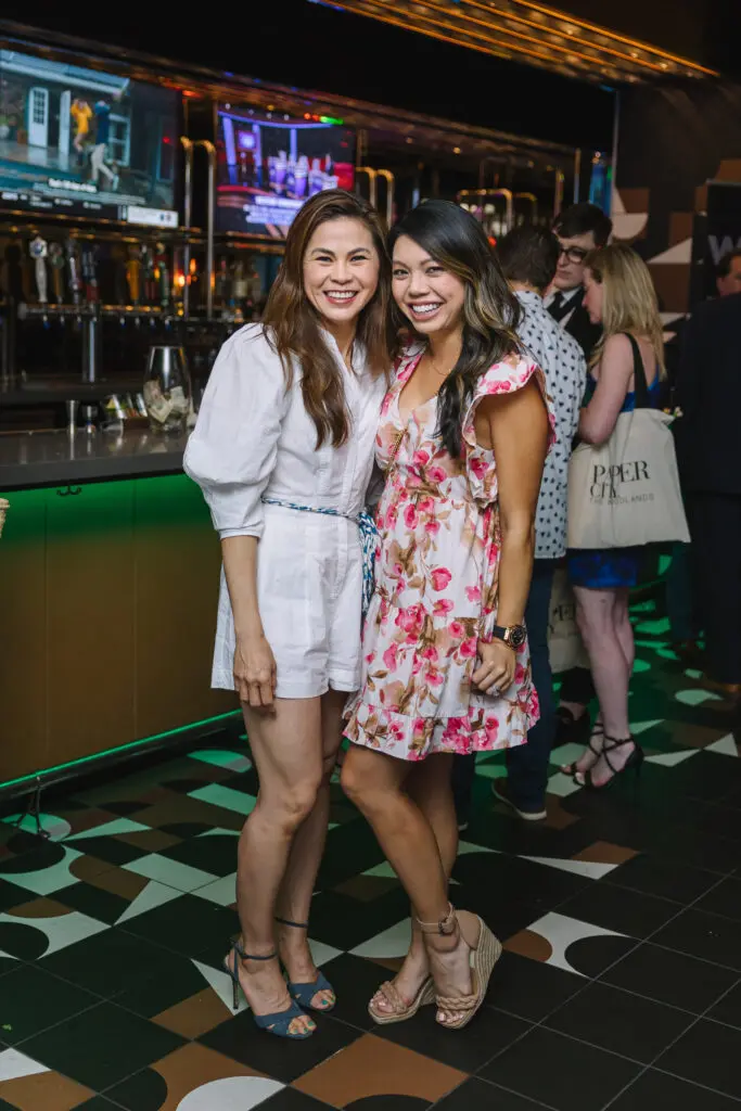 Loan Phan, Thy Nguyen at the launch party for PaperCity The Woodlands (Photo by Johnny Than)