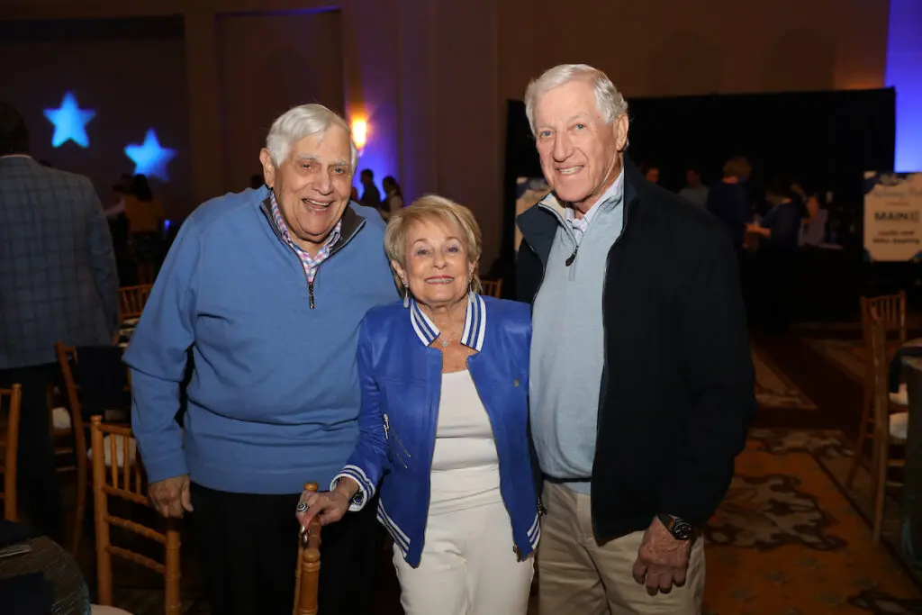 Mel & Millie Anhalt. Sid Weiss at the Child Advocates dinner. (Photo by Priscilla Dickson)