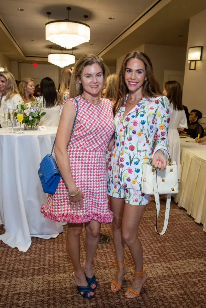 Meredith Marshall, Colleen Difonzo-Lewis at the Arms Wide luncheon held at the Briar Club. (Photo by Jenny Antill)