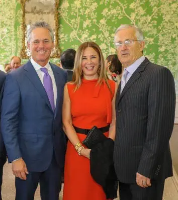 Craig & Patti Biggio, Tony Gracely at the Men of Distinction awards luncheon. (Photo by Priscilla Dickson)
