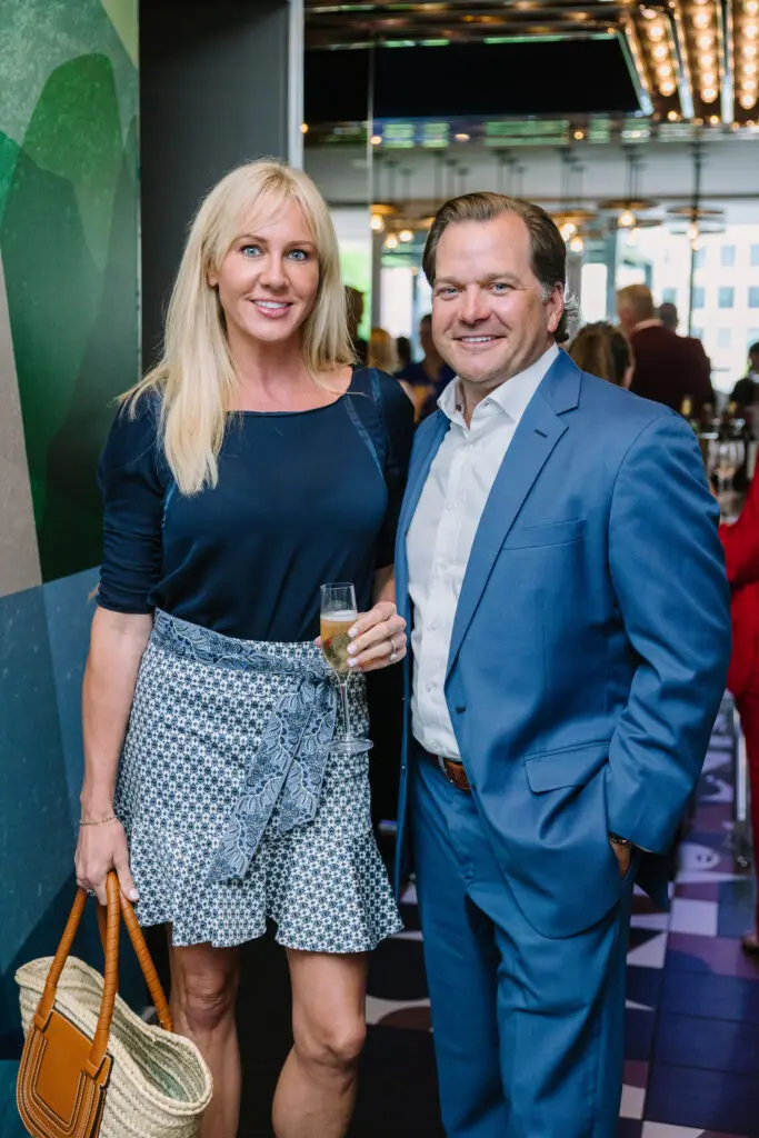 Nicole & Will Murphy at the launch party for PaperCity The Woodlands  (Photo by Johnny Than)