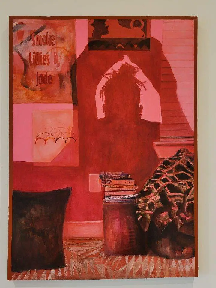 Lovie Olivia's "Her Own Scholarship," 2023. (Courtesy the artist and Art Is Bond gallery, Houston)