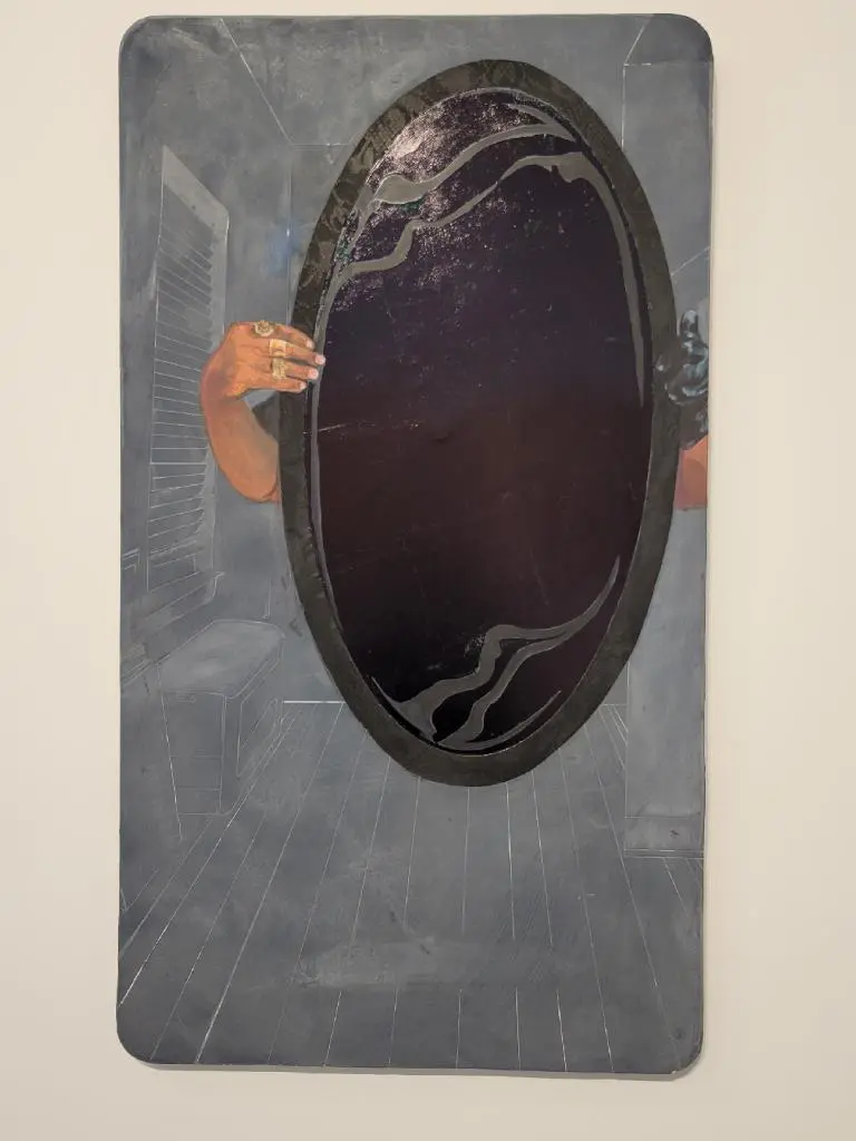 Lovie Olivia's "Mine For Gold," 2023. (Courtesy the artist and Art Is Bond gallery, Houston)