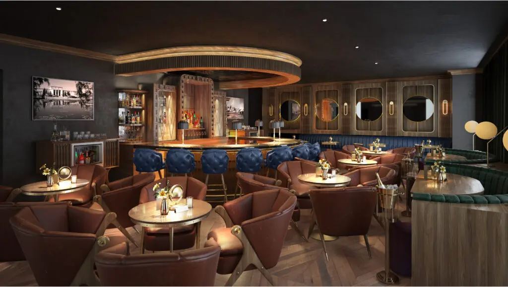 Stillwell's will be Hôtel Swexan's signature steakhouse. (Rendering courtesy)