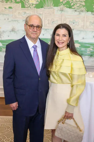 Tony & Cynthia Petrello at the Men of Distinction awards luncheon. (Photo by Priscilla Dickson)