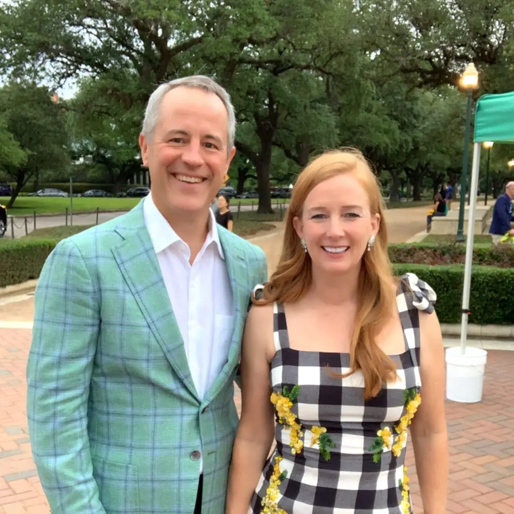 Troy & Allison Thacker at the Hermann Park Conservancy's Evening in the Park. (Photo by Priscilla Dickson)