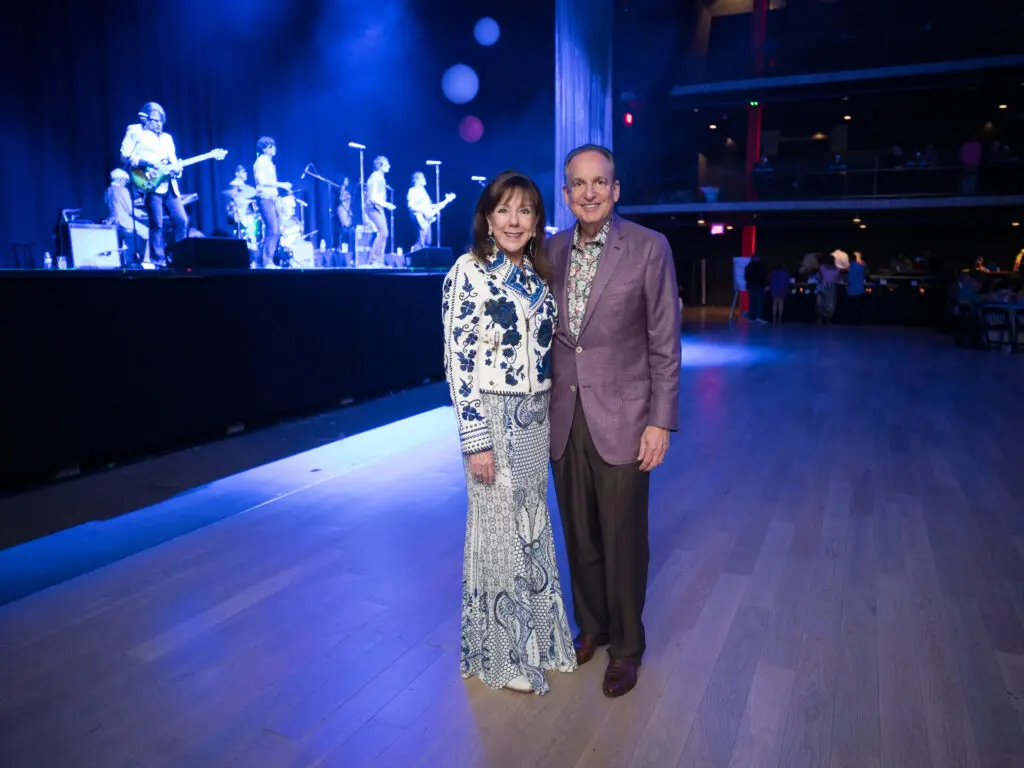 Elizabeth & Alan Stein at the inaugural Victory Rally Ball in 2023 (Photo by Daniel Ortiz)