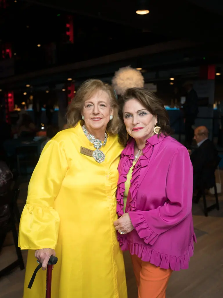 Jerre Williams, Beth Wolff at the Victory Rally Ball (Photo Daniel Ortiz)