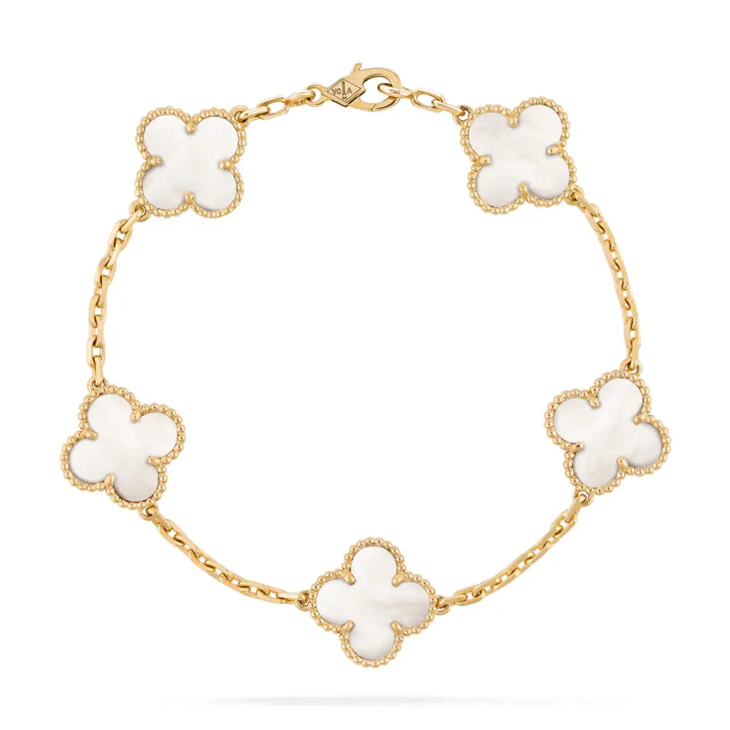 Vintage Alhambra Bracelet, 5 Motifs, Van Cleef & Arpels