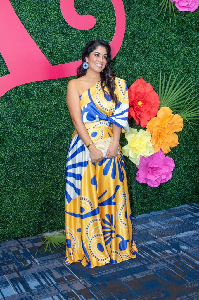 Viviana Coles at the Latin Women's Initiative fashion show and luncheon. (Photo by Jacob Power)