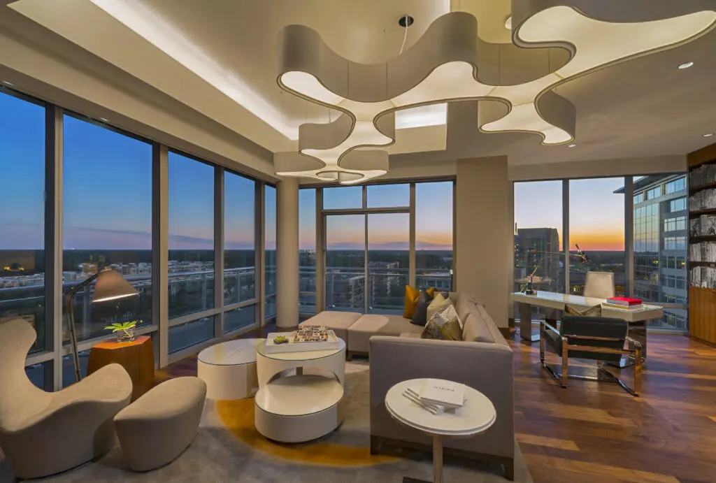 The Westin at The Woodlands' presidential suite is no ordinary room.