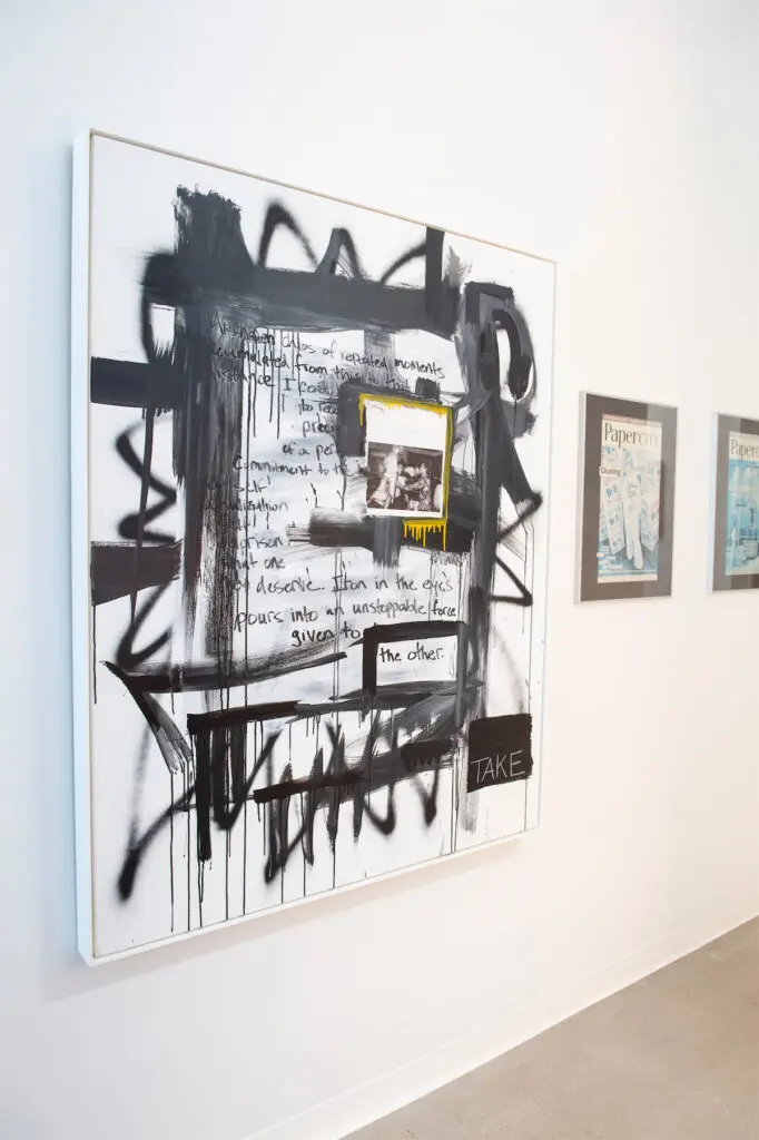 William Atkinson, “A Drink,” 60 in x 48 in, 2019. (Photo by Mark Anthony Nelson)